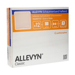 Smith & Nephew GmbH - Woundmanagement ALLEVYN Schaumverband 12x13 cm haftend 12 Stück