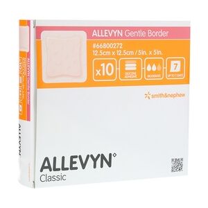 EurimPharm Arzneimittel GmbH ALLEVYN Gentle Border 12,5x12,5 cm Schaumverb. 10 Stück