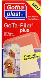 Gothaplast Verbandpflasterfabrik GmbH GOTA FILM plus 3,8x3,8 cm Pflaster 20 Stück