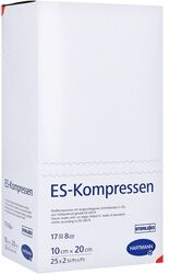 Paul Hartmann Es-kompressen Steril 10x20 cm 8fach 25x2 Stück