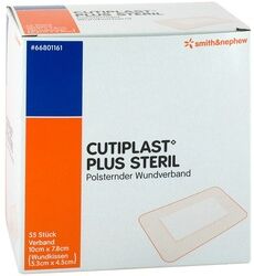 B2B Medical GmbH CUTIPLAST Plus steril 7,8x10 cm Verband 55 Stück