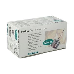 Braun OMNICAN fine Pen Kanüle 0,33x12 mm 100 Stück