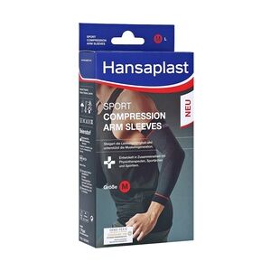 BEIERSDORF HANSAPLAST Sport Compression Arm-Sleeves Gr.M 2 Stück