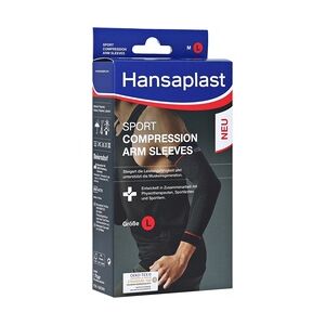 BEIERSDORF HANSAPLAST Sport Compression Arm-Sleeves Gr.L 2 Stück