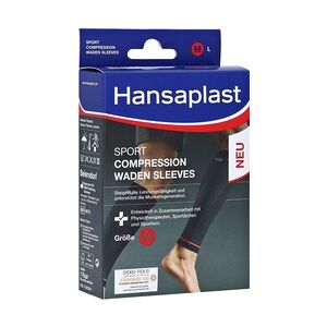 BEIERSDORF HANSAPLAST Sport Compression Waden-Sleeves Gr.M 2 Stück
