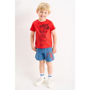 C&A Multipack 3er-Spider-Man-Sweatshorts, Blau, Größe: 104