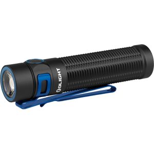 Olight Baton 3 Pro Max Aufladbare EDC LED Taschenlampe 2500 Lumen mit Abstandssensor Schwarz