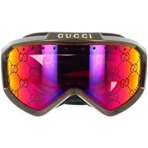 Gucci Ski- und Snowboard-Sonnenbrille GG1210S 003 Verde Unisex