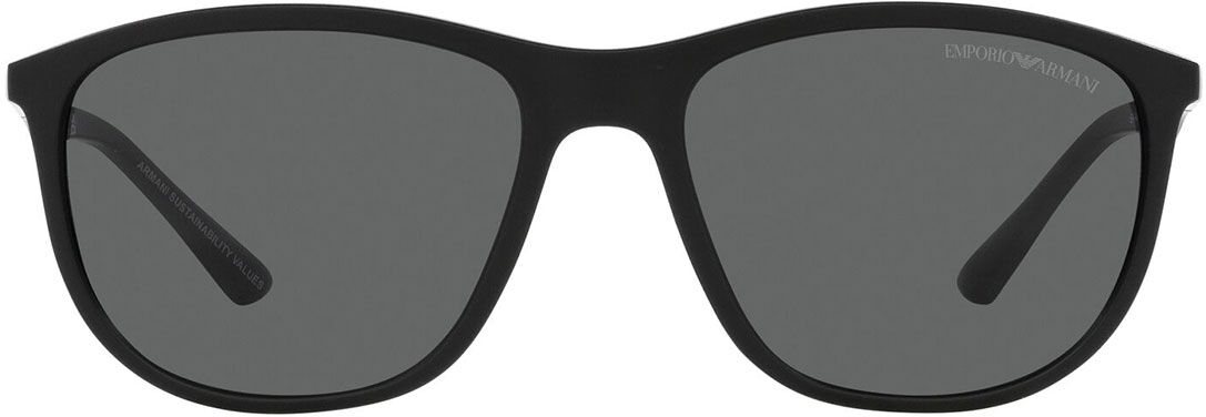 Giorgio Armani Emporio Armani Sonnenbrille EA4201 500187 Nero Opaco Unisex