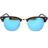 Ray-Ban Clubmaster-Sonnenbrille RB3016 114517 Havana Unisex