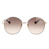 Gucci-Sonnenbrille mit Kette GG1090SA 002 Oro Donna