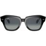 Ray-Ban State Street Sonnenbrille RB2186 13183A Nero Unisex