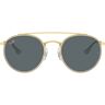 Ray-Ban Round Double Bridge Sonnenbrille RB3647N 9210R5 Oro Unisex