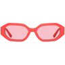 Sonnenbrille The Attico X Linda Farrow Irene 14C11 Rosa Donna