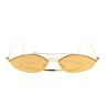 Fendi Baguette FE40114U-Y 30G Sonnenbrille mit Kette Oro Donna