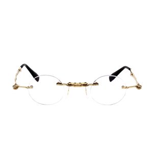 Kuboraum H42 GD-OP Klappbrille Oro Unisex