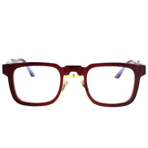 Kuboraum N4 RG-OP-Brille Bordeaux Unisex