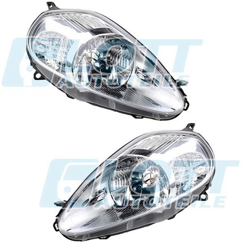 Lott Hauptscheinwerfer H4 links + rechts passend für Fiat Grande Punto bis BJ 06/2008