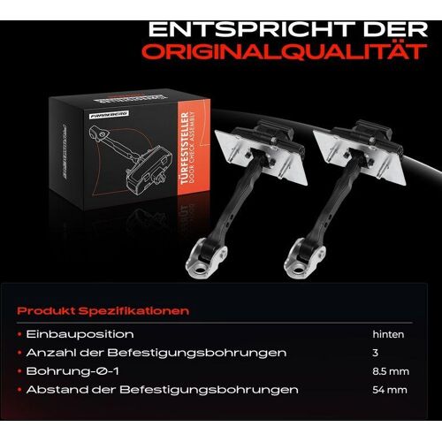 2x Frankberg Türfeststeller Türfangband Türstopper 5481FB0063086