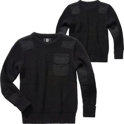 Brandit Bundeswehr Pullover Kinder Schwarz XL (158/164) Brandit Bundeswehr Pullover Kinder Schwarz XL (158/164)