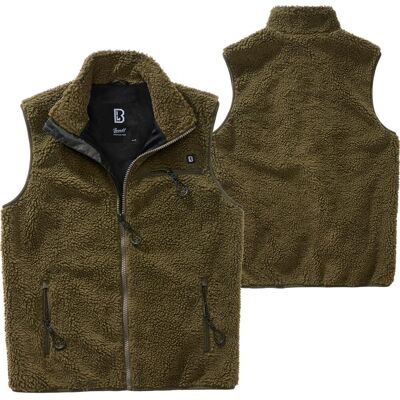 Brandit Teddyfleece Weste Oliv M Brandit Teddyfleece Weste Oliv M