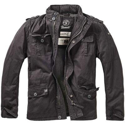 Brandit Jacke Britannia Winter 2. Wahl Schwarz 4XL Brandit Jacke Britannia Winter 2. Wahl Schwarz 4XL