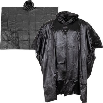 MFH Militär Poncho Vinyl Schwarz MFH Militär Poncho Vinyl Schwarz
