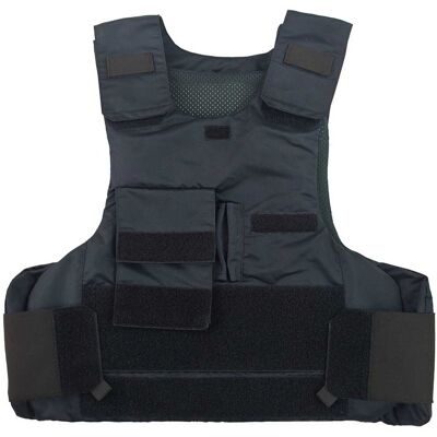 Lieferanten der Polizei Polizei kugelsichere Weste mit Klett / Brusttasche Dunkelblau L Lieferanten der Polizei Polizei kugelsichere Weste mit Klett / Brusttasche Dunkelblau L