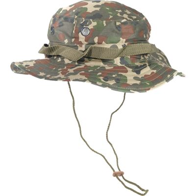 Mil-Tec US Army GI Dschungelhut Flecktarn XL Mil-Tec US Army GI Dschungelhut Flecktarn XL