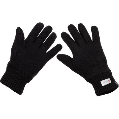 MFH Strickhandschuhe Thinsulate gefüttert Schwarz XL MFH Strickhandschuhe Thinsulate gefüttert Schwarz XL