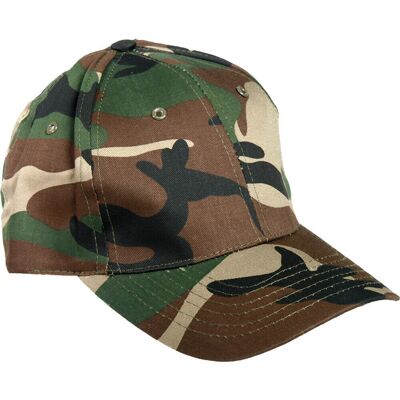 Mil-Tec Militär Basecap Woodland Mil-Tec Militär Basecap Woodland
