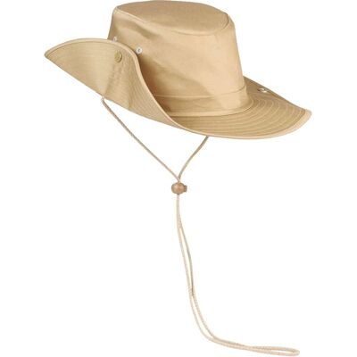 Mil-Tec Militär Buschhut mit Druckknopf Khaki XL Mil-Tec Militär Buschhut mit Druckknopf Khaki XL