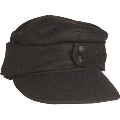 Mil-Tec Wehrmacht Feldmütze M43 Schwarz 62 (4XL) Mil-Tec Wehrmacht Feldmütze M43 Schwarz 62 (4XL)
