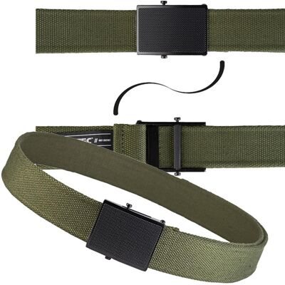 Mil-Tec Bundeswehr Gürtel Textil Typ 40mm Oliv Mil-Tec Bundeswehr Gürtel Textil Typ 40mm Oliv
