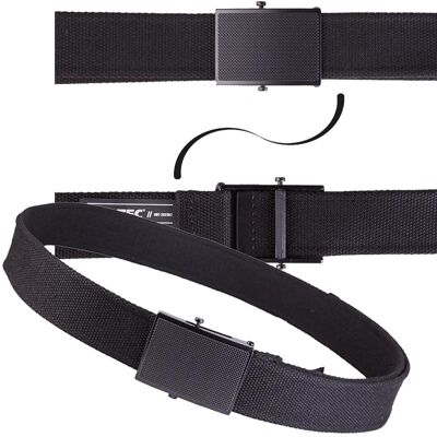Mil-Tec Bundeswehr Gürtel Textil Typ 40mm Schwarz Mil-Tec Bundeswehr Gürtel Textil Typ 40mm Schwarz