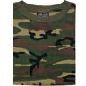 Mil-Tec T-Shirt US & Militär Style   Militär Style Woodland   XL