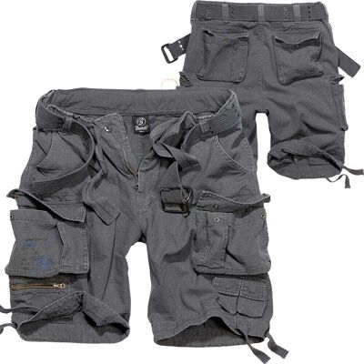 Brandit Shorts Savage mit Gürtel Anthrazit XL Brandit Shorts Savage mit Gürtel Anthrazit XL