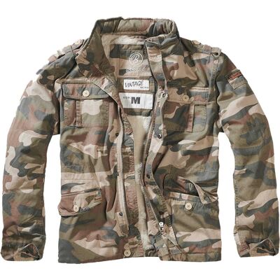 Brandit Jacke Britannia Winter Light Woodland 5XL Brandit Jacke Britannia Winter Light Woodland 5XL