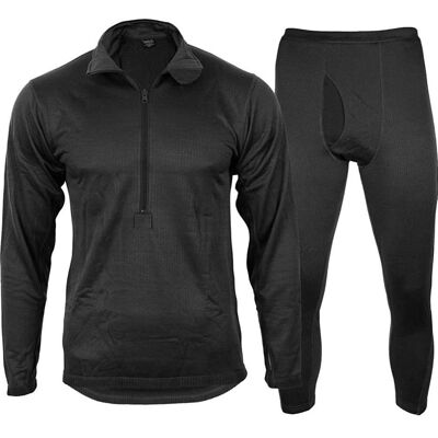 Mil-Tec Militär Thermofleece Unterwäsche Gen.III Set Schwarz S Mil-Tec Militär Thermofleece Unterwäsche Gen.III Set Schwarz S