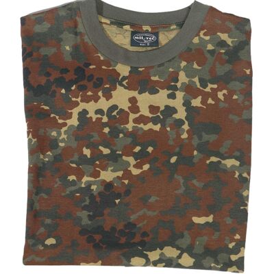 Mil-Tec Bw T-Shirt / US Shirt Flecktarn M Mil-Tec Bw T-Shirt / US Shirt Flecktarn M
