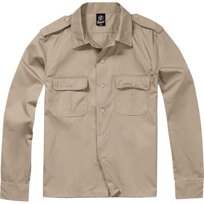 Brandit US Hemd Ranger Langarm Beige 5XL Brandit US Hemd Ranger Langarm Beige 5XL