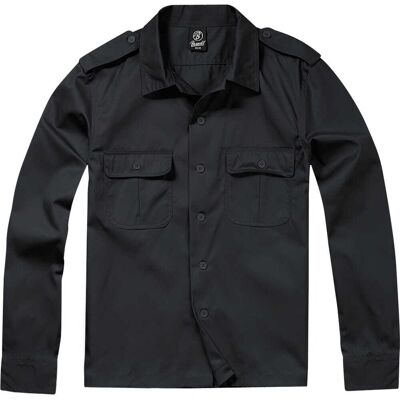 Brandit US Hemd Ranger Langarm Schwarz 5XL Brandit US Hemd Ranger Langarm Schwarz 5XL