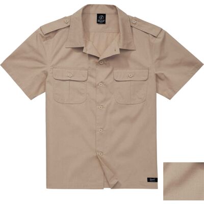 Brandit US Hemd Ranger RipStop Kurzarm Beige M Brandit US Hemd Ranger RipStop Kurzarm Beige M