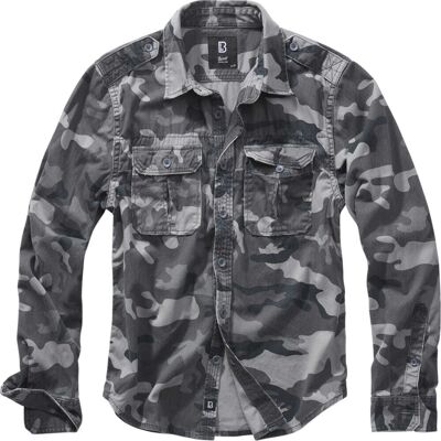 Brandit Vintage Hemd Langarm Greycamo 5XL Brandit Vintage Hemd Langarm Greycamo 5XL