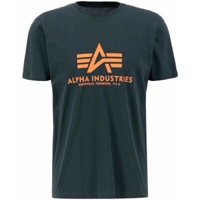 Alpha Industries Basic T-Shirt Dark Petrol S Alpha Industries Basic T-Shirt Dark Petrol S