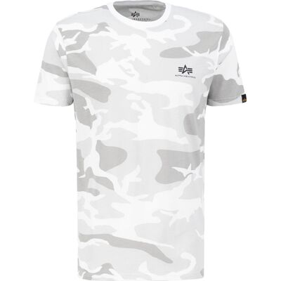 Alpha Industries Basic T-Shirt Small Logo White-Camo 3XL Alpha Industries Basic T-Shirt Small Logo White-Camo 3XL