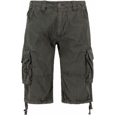 Alpha Industries Jet Shorts Grau-Schwarz 34 (L/XL) Alpha Industries Jet Shorts Grau-Schwarz 34 (L/XL)