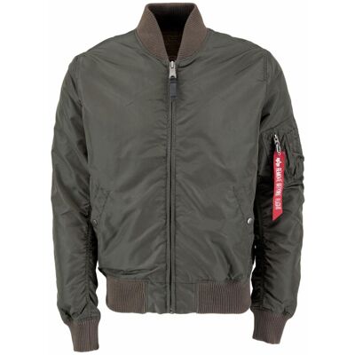 Alpha Industries Fliegerjacke MA-1 TT Grau L Alpha Industries Fliegerjacke MA-1 TT Grau L