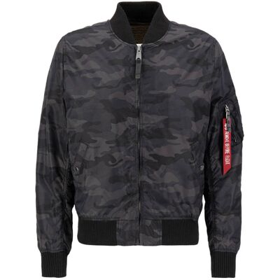 Alpha Industries Fliegerjacke MA-1 TT Black-Camo M Alpha Industries Fliegerjacke MA-1 TT Black-Camo M
