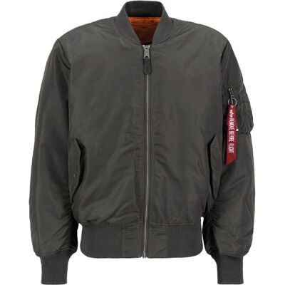 Alpha Industries Fliegerjacke MA-1 Grau L Alpha Industries Fliegerjacke MA-1 Grau L